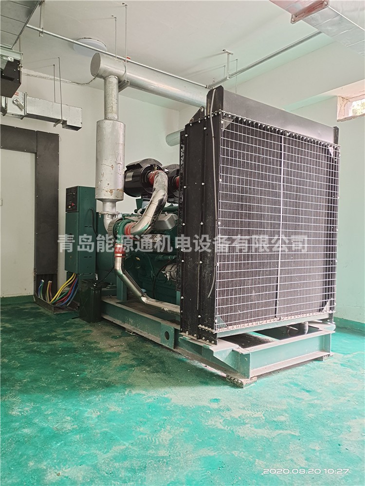 450kW里卡多发电机组交付山东省青岛市黄岛区青岛万科小镇使用